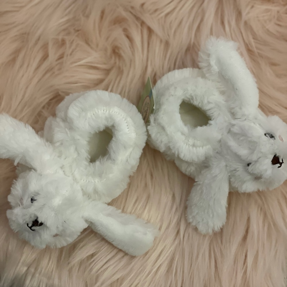 NWT Bunny Slippers 6-12 mo